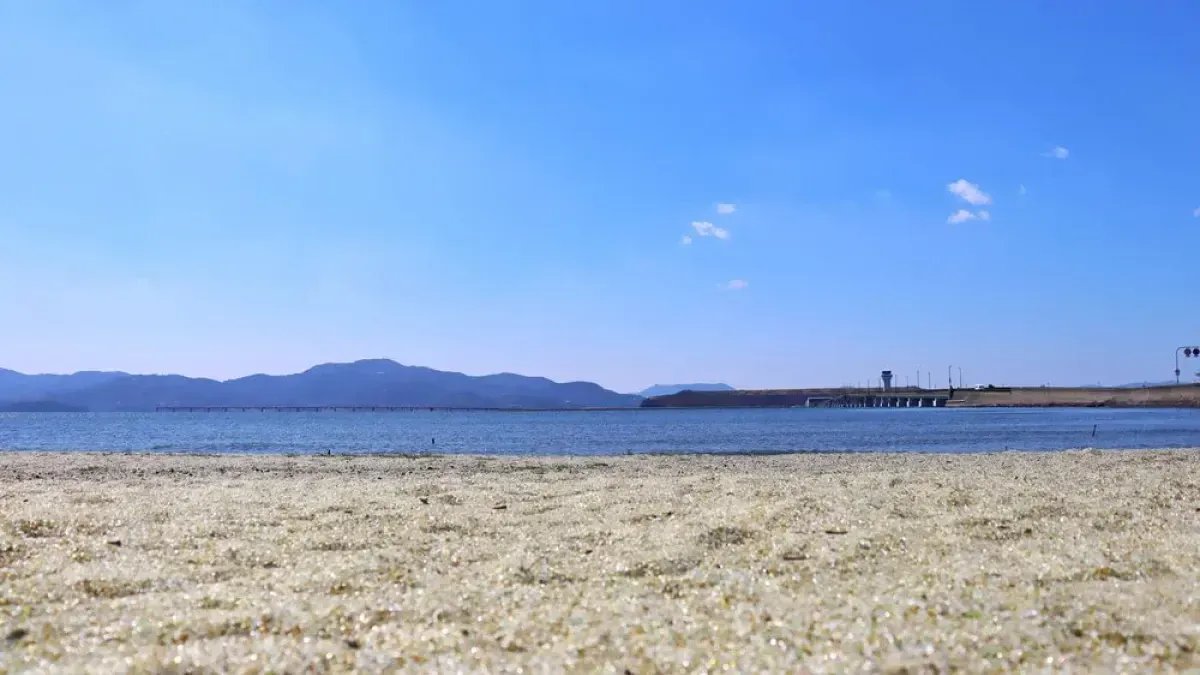 🏖️ 유리 해변 (가라스노스나하마) 이미지 3